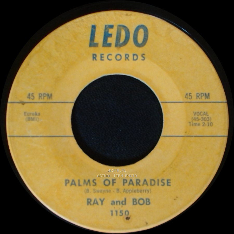 Ray And Bob - Palms Of Paradise / Air Travel side A