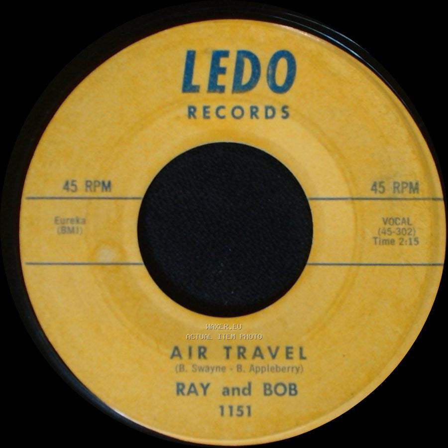 Ray And Bob - Palms Of Paradise / Air Travel side B