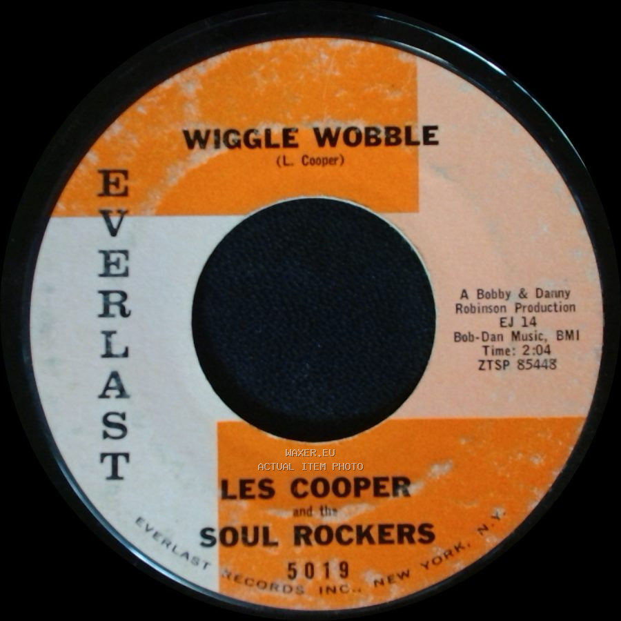 Les Cooper And The Soul Rockers - Dig Yourself / Wiggle Wobble side B