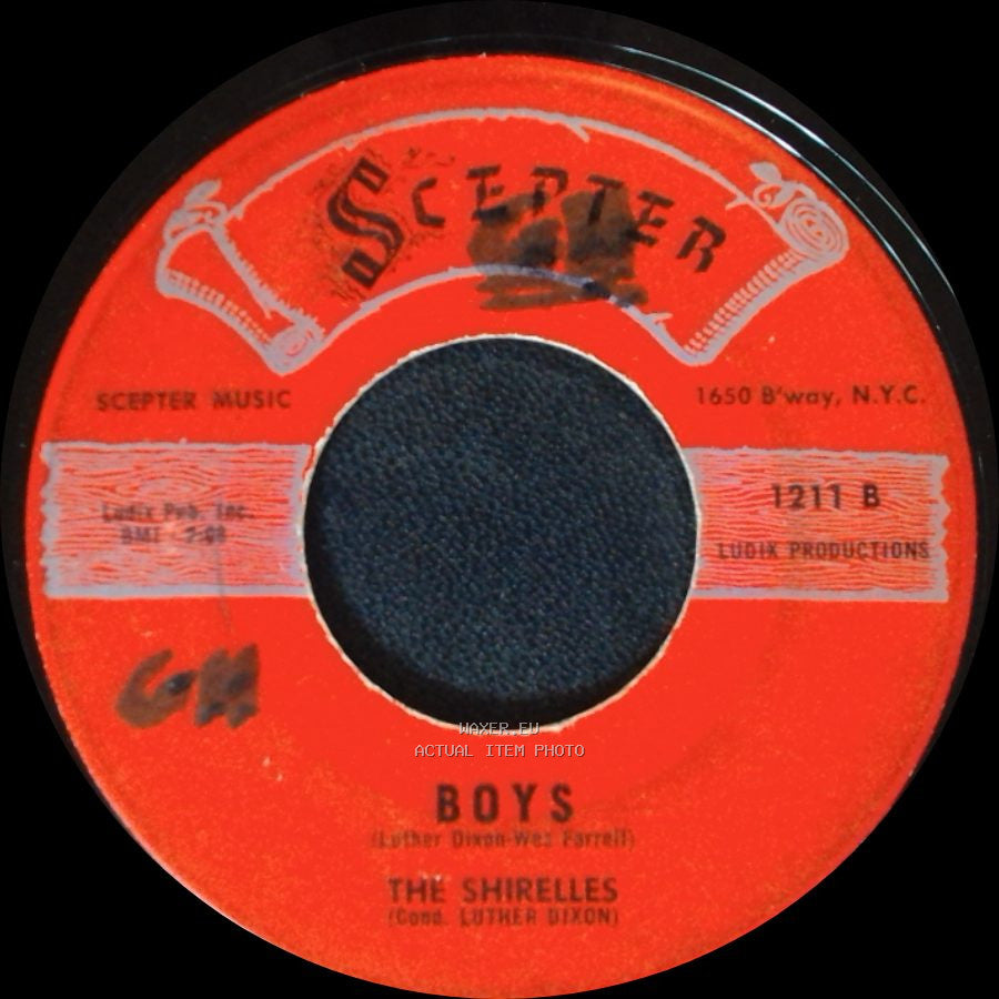 The Shirelles - Boys / Will You Love Me Tomorrow side A