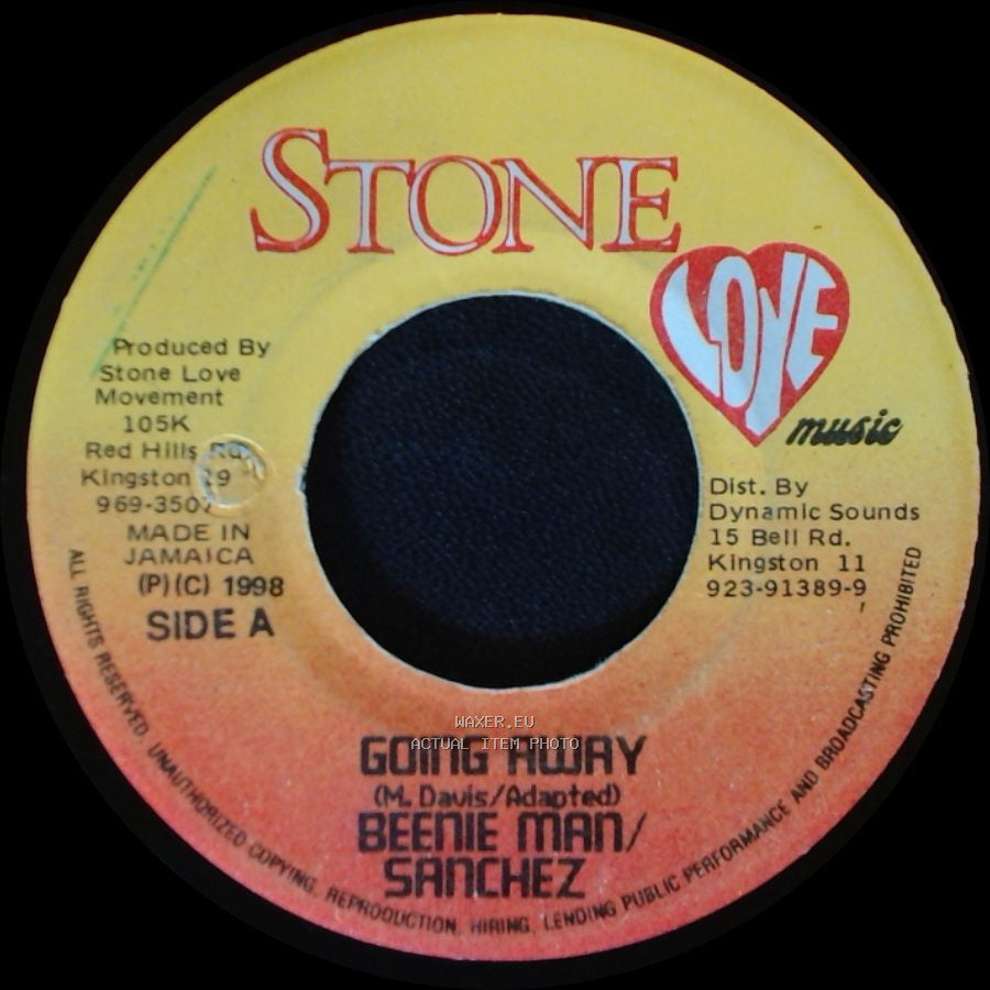 Beenie Man / Sanchez / Razor - Going Away / Why side A