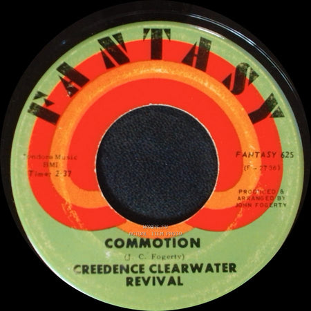 Creedence Clearwater Revival - Green River / Commotion side B