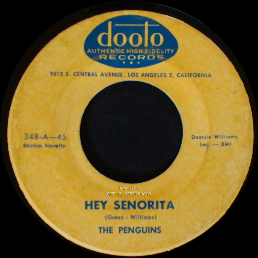 The Penguins - Earth Angel / Hey Senorita side B