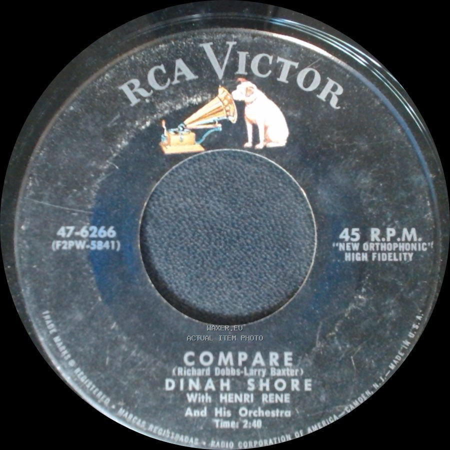 Dinah Shore - Love And Marriage / Compare side B