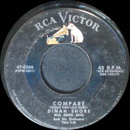 Dinah Shore - Love And Marriage / Compare side B
