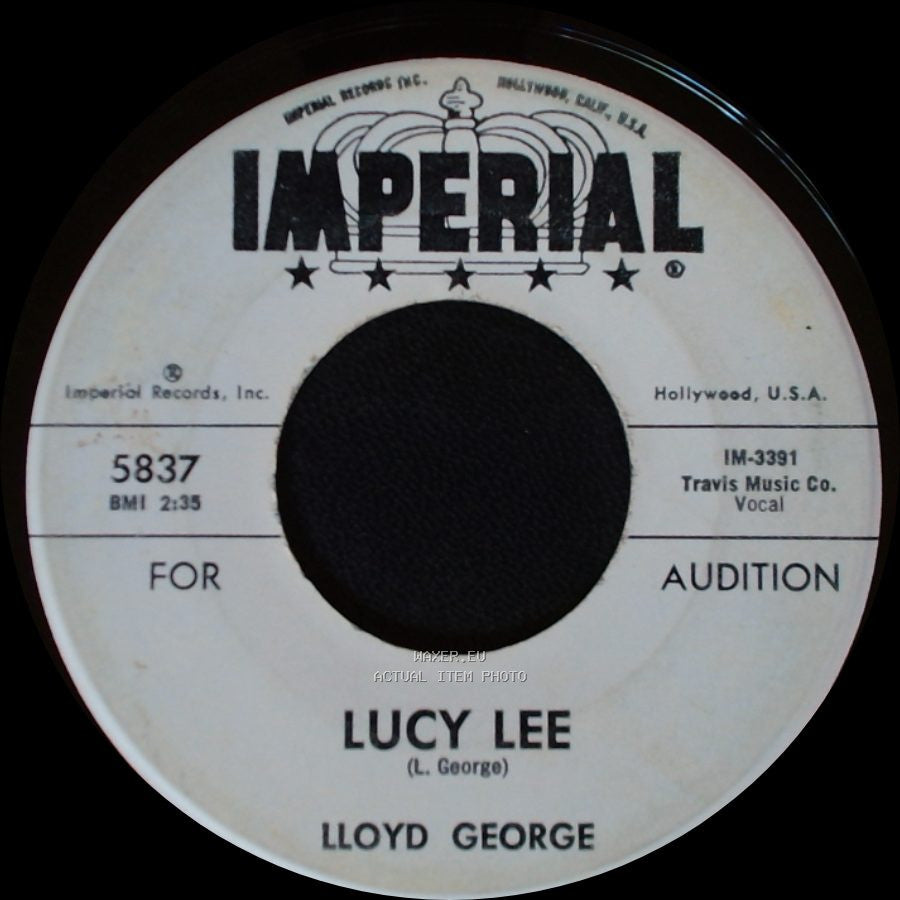 Lloyd George - Sing Real Loud / Lucy Lee side B