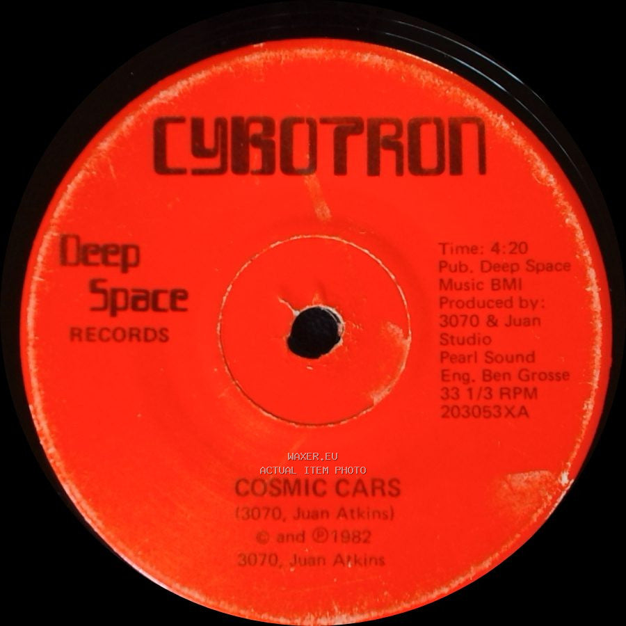 3070, Juan Atkins - Cosmic Cars / The Line side A