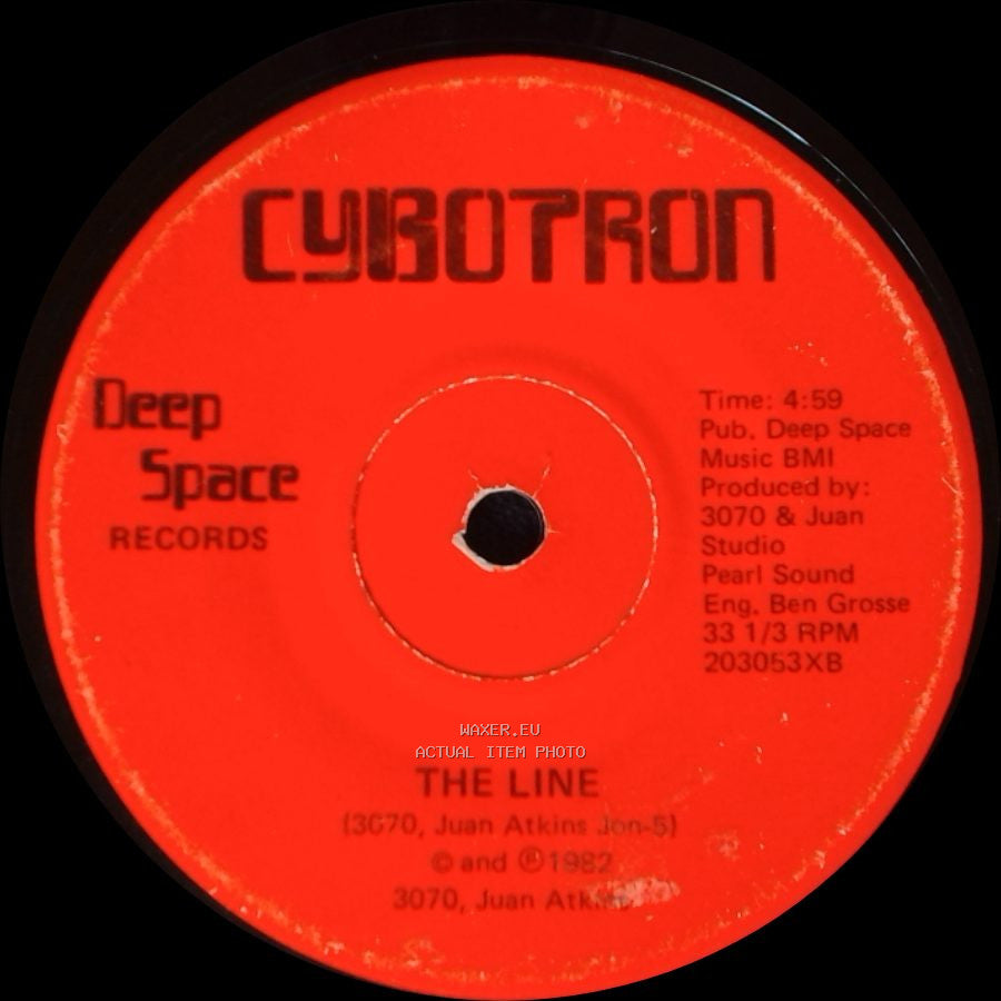 3070, Juan Atkins - Cosmic Cars / The Line side B