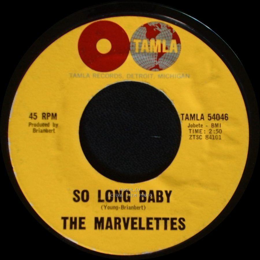 The Marvelettes - So Long Baby / Please Mr. Postman side A