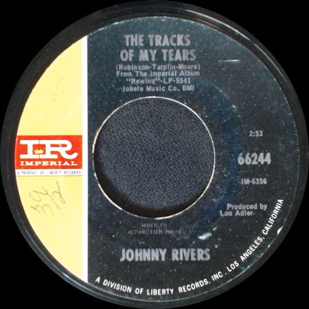 Johnny Rivers - Rewind Medley / The Tracks Of My Tears side B
