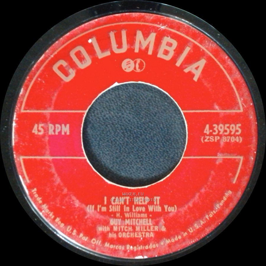 Guy Mitchell With Mitch Miller & His Orch. & Chorus / Guy Mitchell - There's Always Room At Our House / I Can't Help It (I'm Still In Love With You) side B