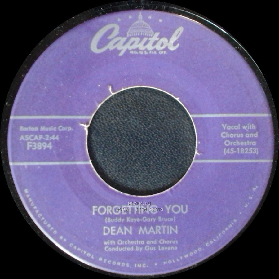 Dean Martin - Forgetting You / Return To Me side A