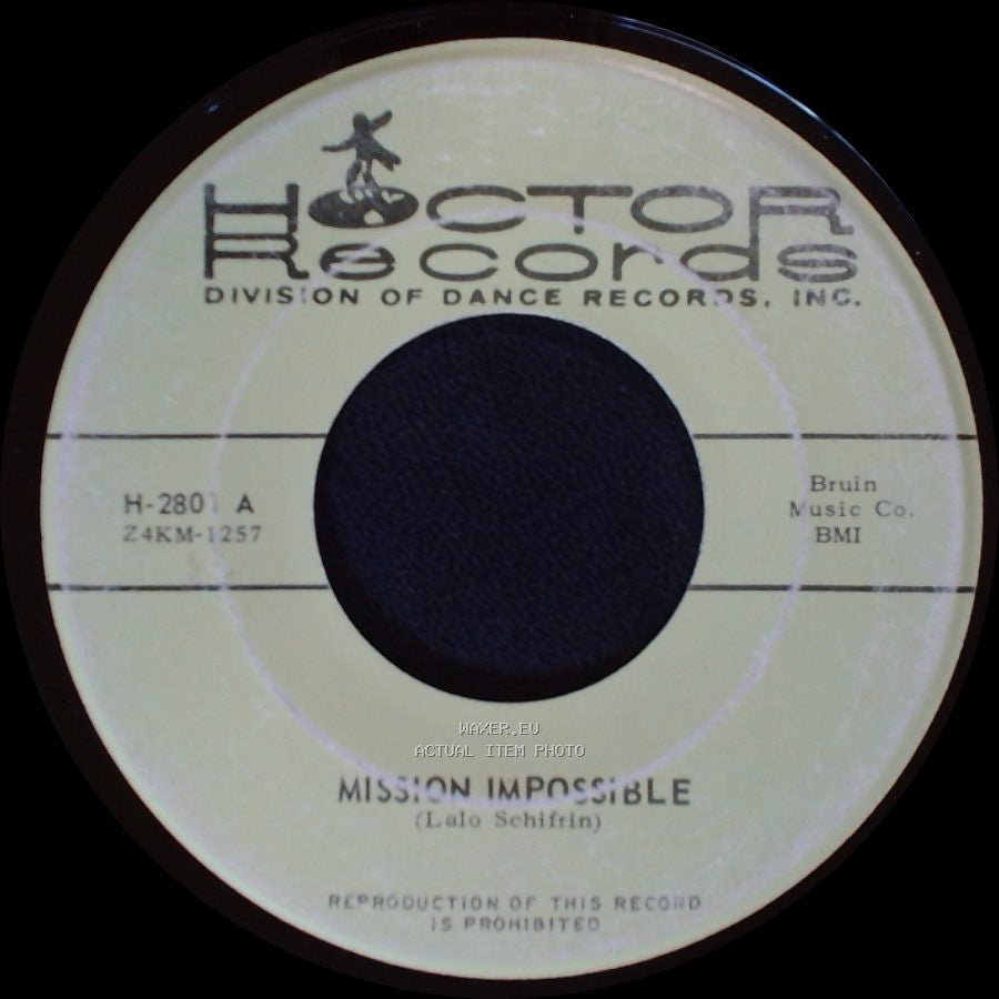 Unknown Artist - Mission Impossible / Gentle On My Mind side A