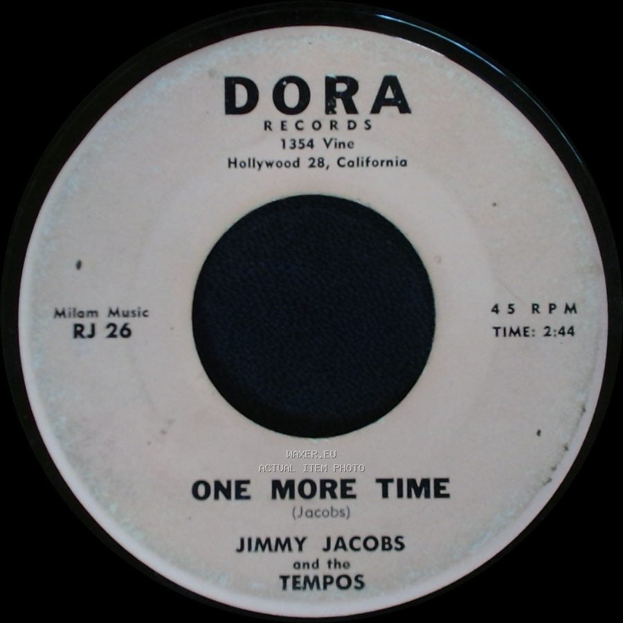 Jimmy Jacobs And The Tempos - One More Time / Geronimo side A