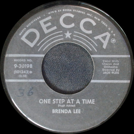 Brenda Lee - One Step At A Time / Fairyland side A
