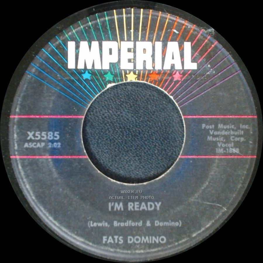 Fats Domino - Margie / I'm Ready side B