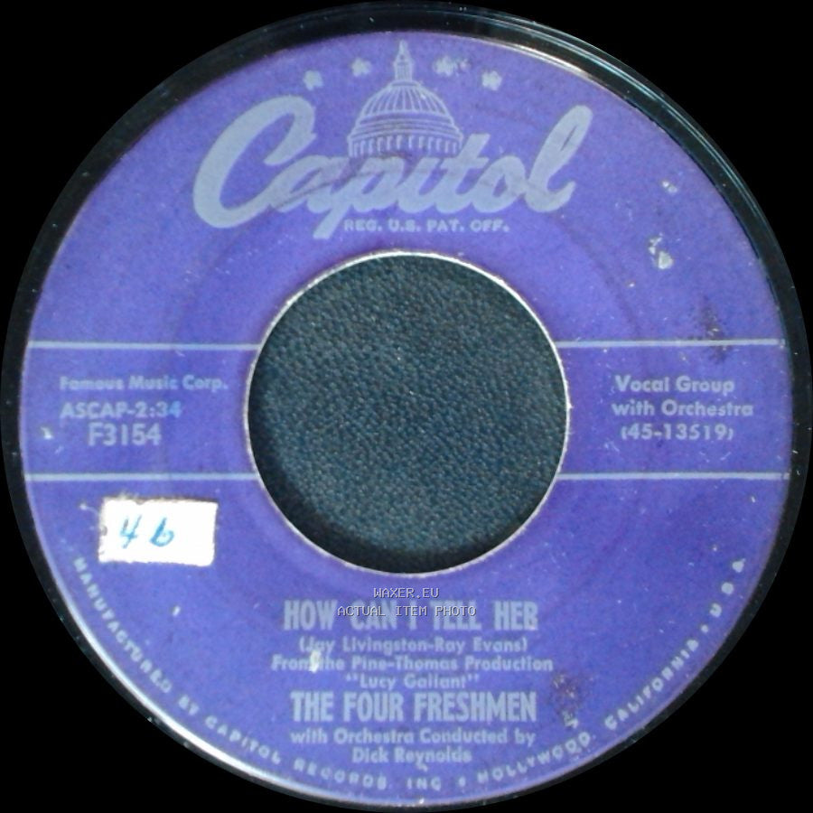 The Four Freshmen - How Can I Tell Her / Day By Day side A