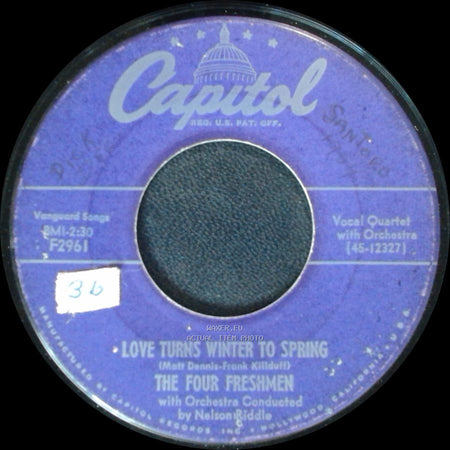 The Four Freshmen - Mood Indigo / Love Turns Winter To Spring side B