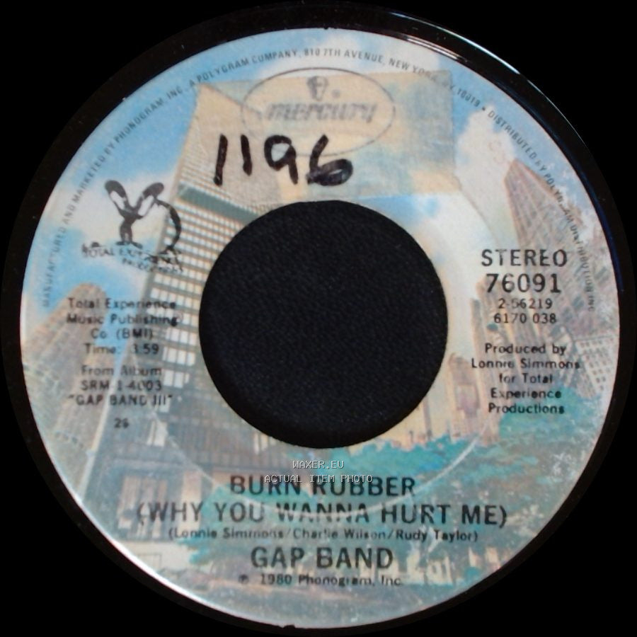 Gap Band - Burn Rubber (Why You Wanna Hurt Me) / Nothin' Comes To Sleepers side A