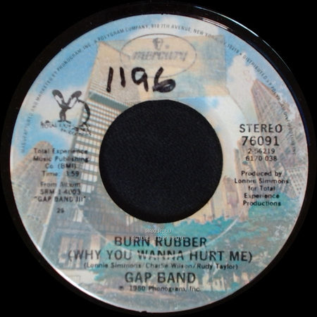 Gap Band - Burn Rubber (Why You Wanna Hurt Me) / Nothin' Comes To Sleepers side A