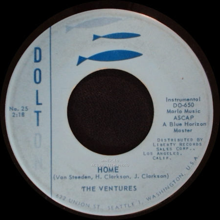 The Ventures - Home / Walk -- Don't Run side A