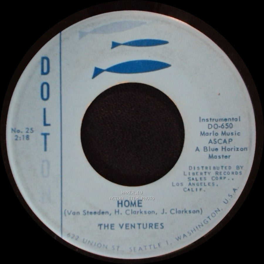The Ventures - Home / Walk -- Don't Run side A