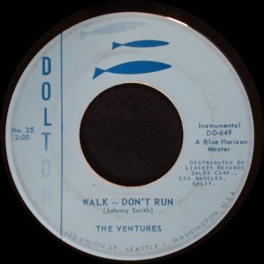 The Ventures - Home / Walk -- Don't Run side B