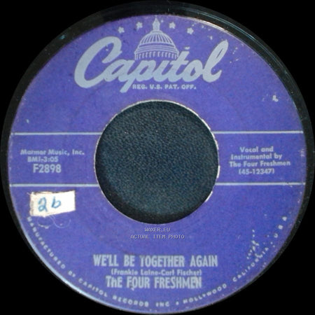 The Four Freshmen - My Heart Stood Still / We'll Be Together Again side B