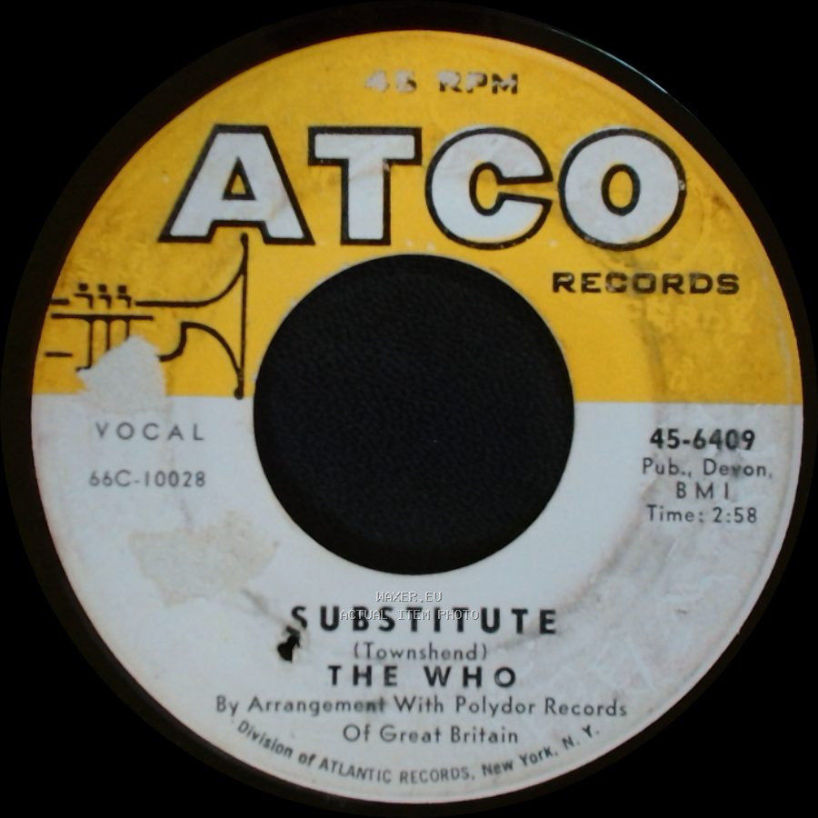 The Who - Waltz For A Pig / Substitute side B