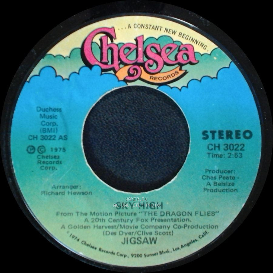 Jigsaw - Sky High / Brand New Love Affair side A
