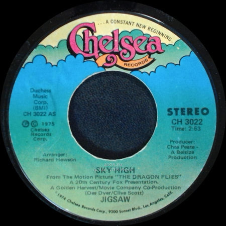 Jigsaw - Sky High / Brand New Love Affair side A