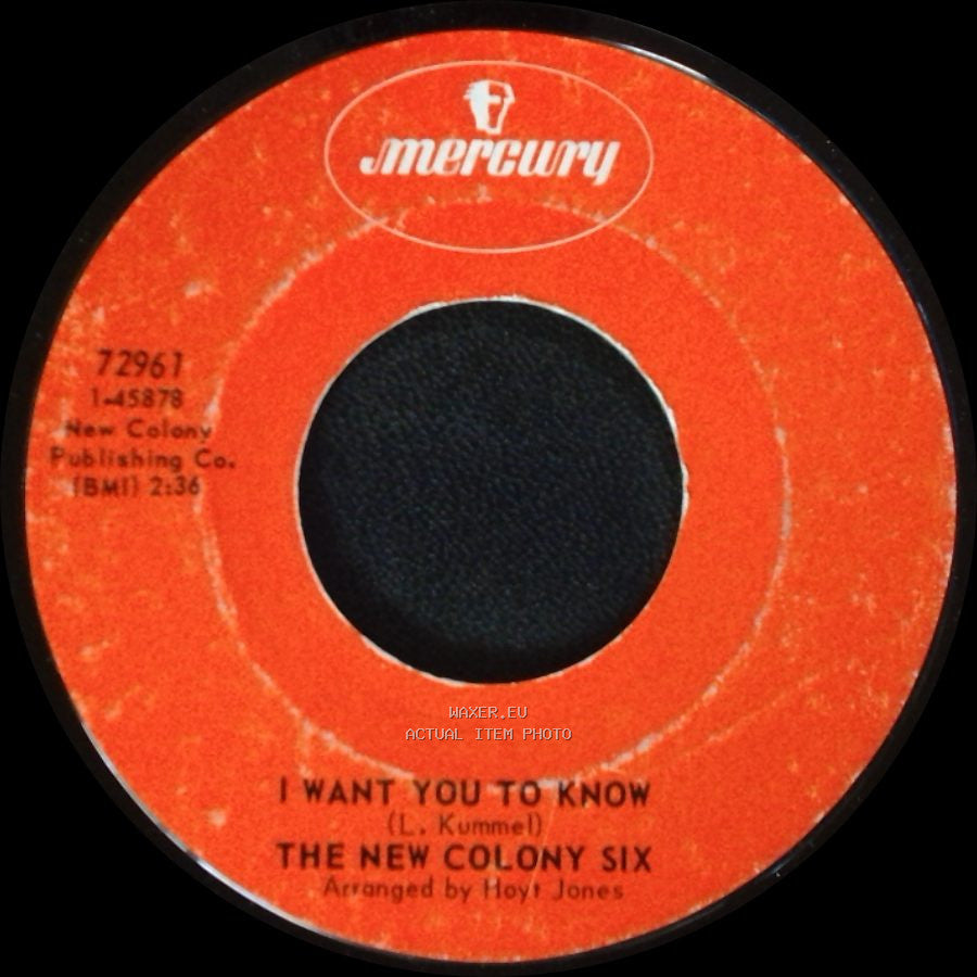 The New Colony Six - Free / I Want You To Know side B