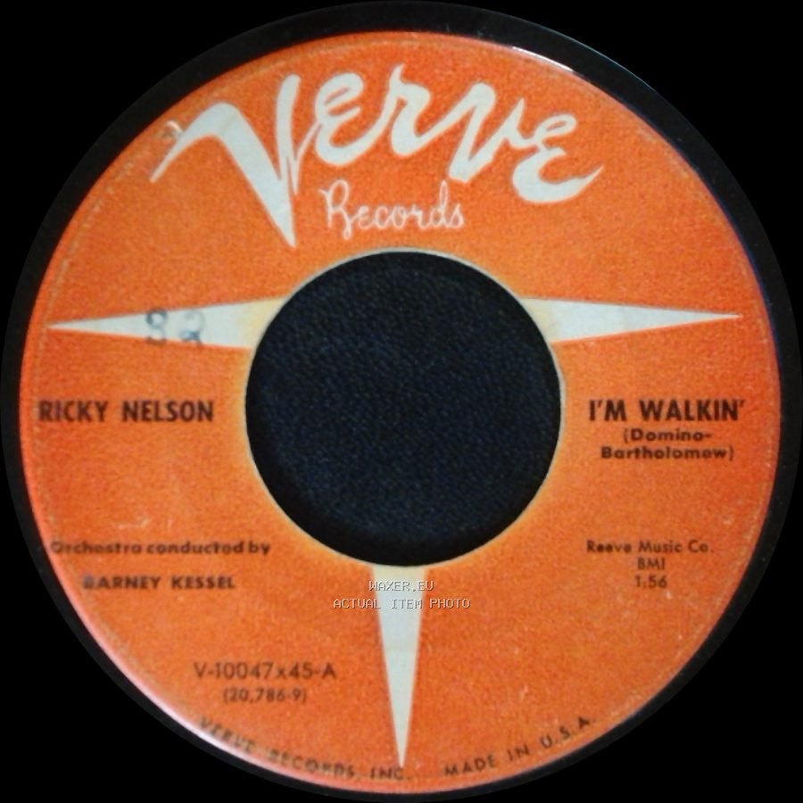 Ricky Nelson - I'm Walkin' / A Teenager's Romance side A
