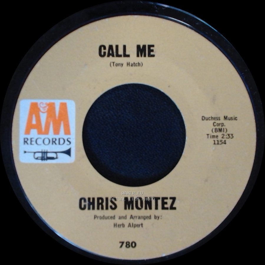 Chris Montez - Go Head On / Call Me side B
