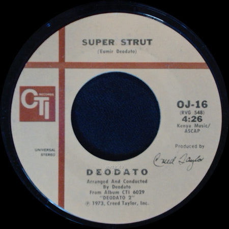 Deodato - Super Strut / Rhapsody In Blue side A