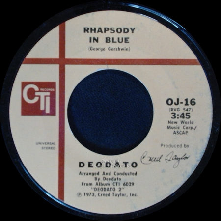 Deodato - Super Strut / Rhapsody In Blue side B