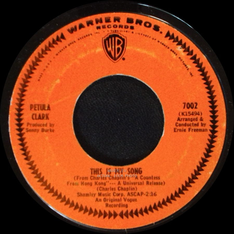 Petula Clark - This Is My Song / High side A