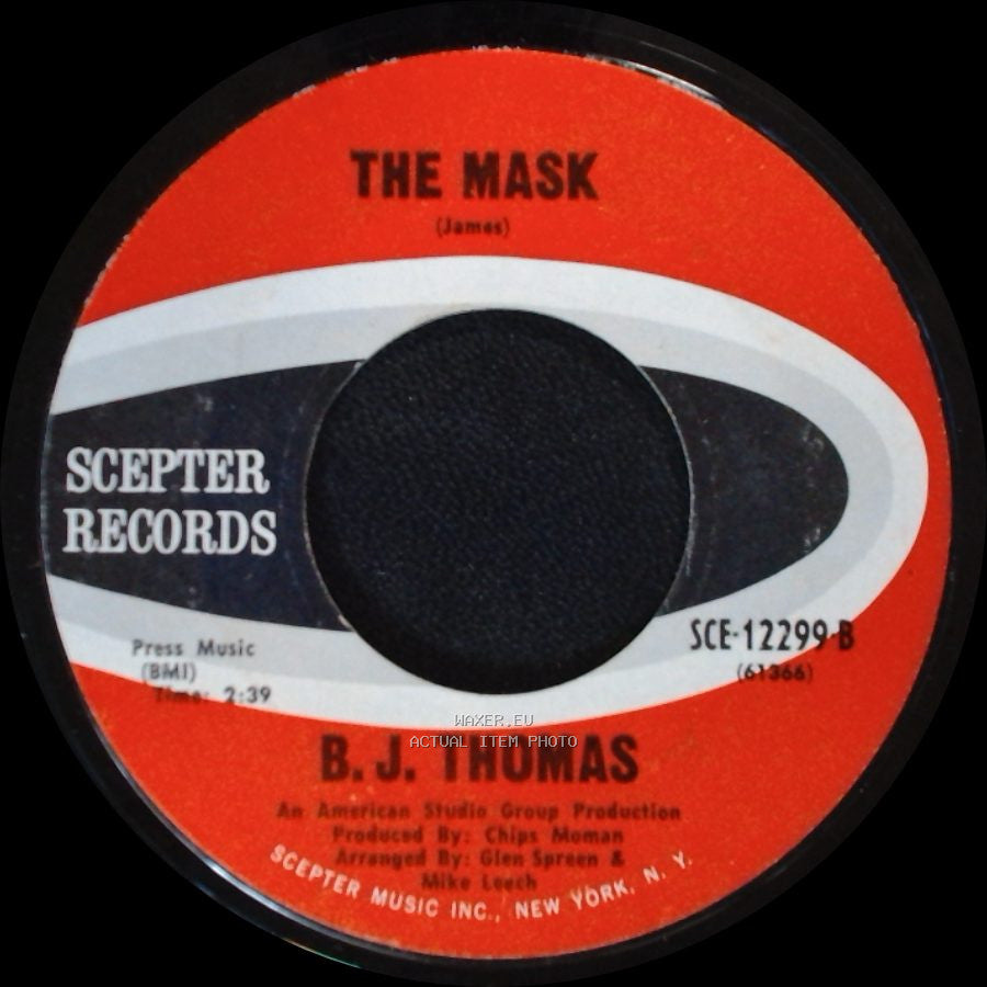 B. J. Thomas - Most Of All / The Mask side B