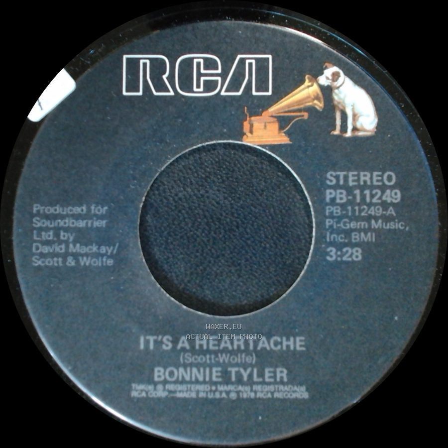 Bonnie Tyler - It's A Heartache / It's About Time side A