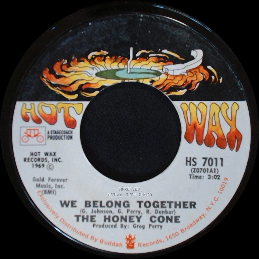 The Honey Cone - Want Ads / We Belong Together side B