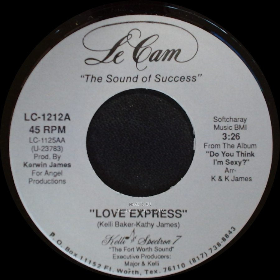 Kelli & Spectron 7 / Spectrum 7 - Love Express / Old Time Rock & Roll side A