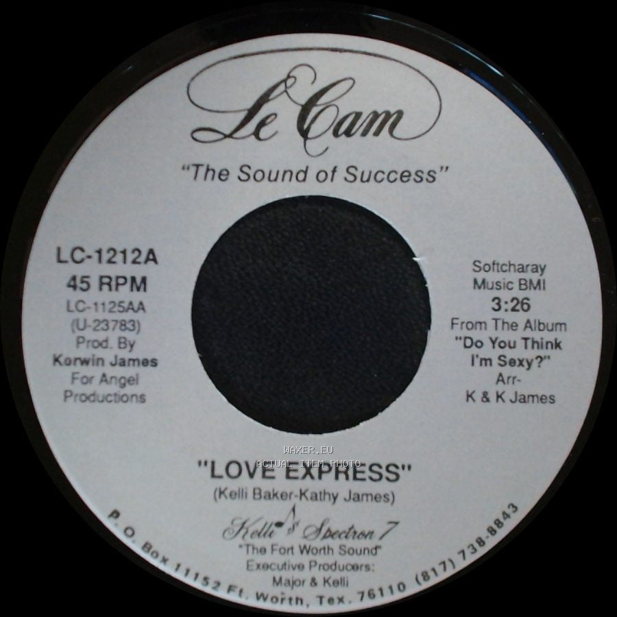 Spectrum 7 - Old Time Rock & Roll / Love Express side B