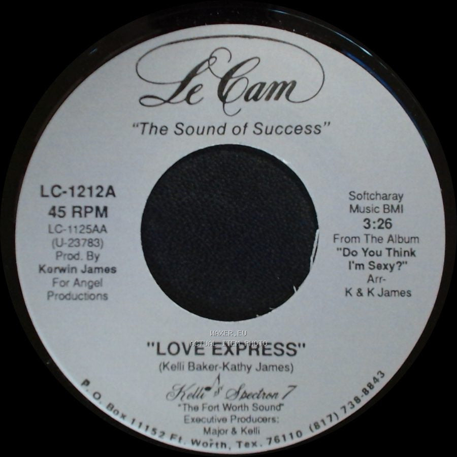 Kelli & Spectron 7 / Spectrum 7 - Love Express / Old Time Rock & Roll side A