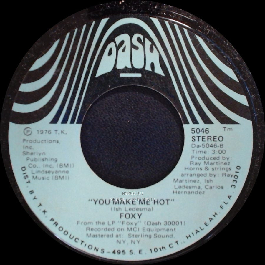 Foxy - You Make Me Hot / Get Off side A