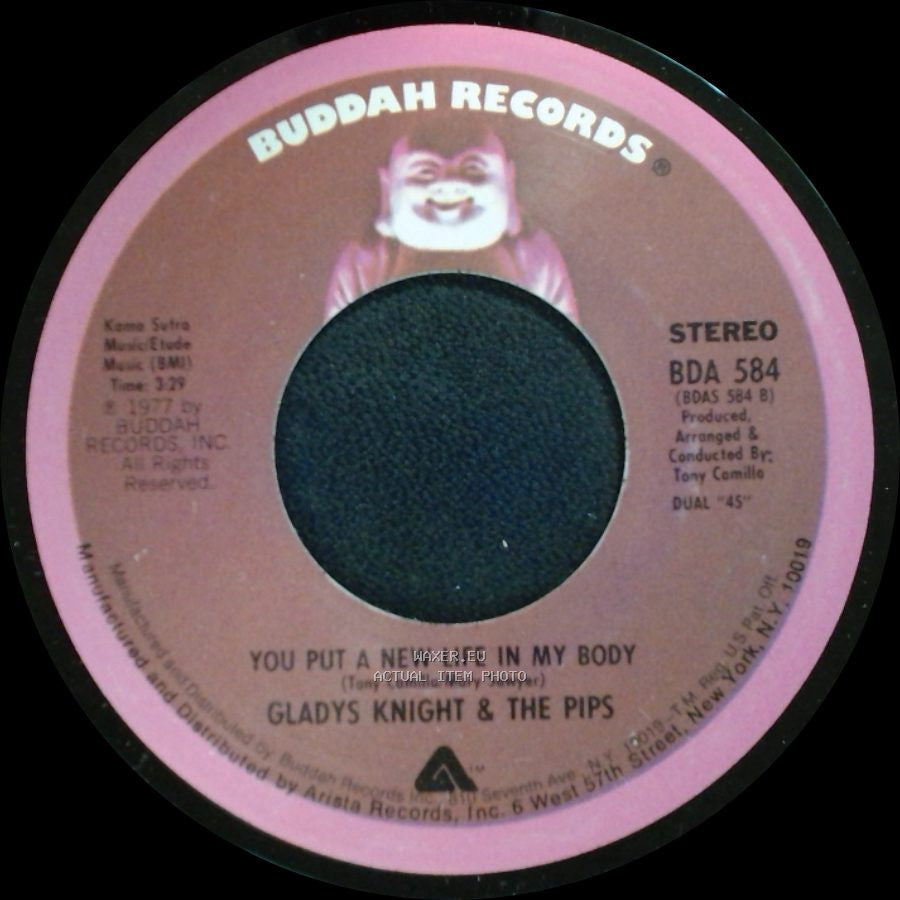 Gladys Knight & The Pips - You Put A New Life In My Body / You Put A New Life In My Body side B
