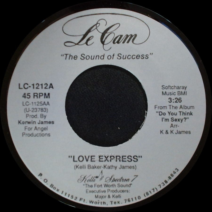 Kelli & Spectron 7 / Spectrum 7 - Love Express / Old Time Rock & Roll side A