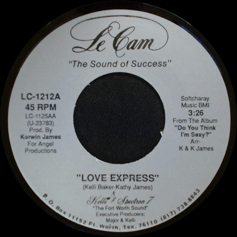 Section 7 - Old Time Rock & Roll / Love Express side B