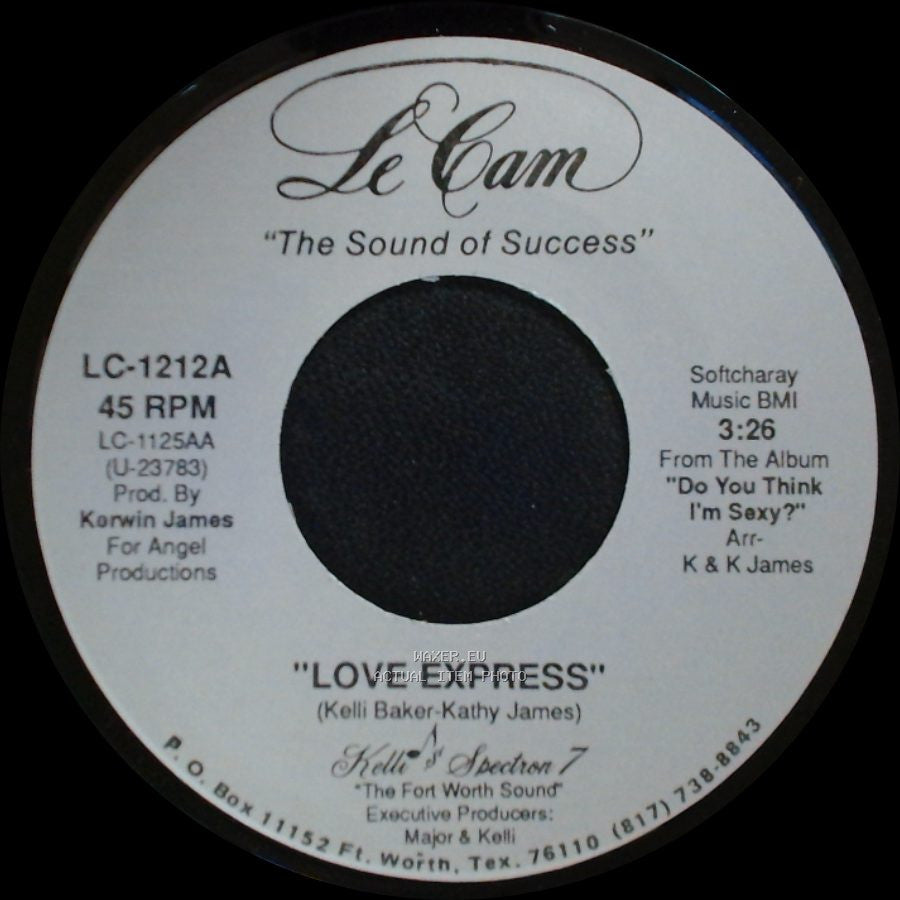 Kelli & Spectron 7 / Spectrum 7 - Love Express / Old Time Rock & Roll side A