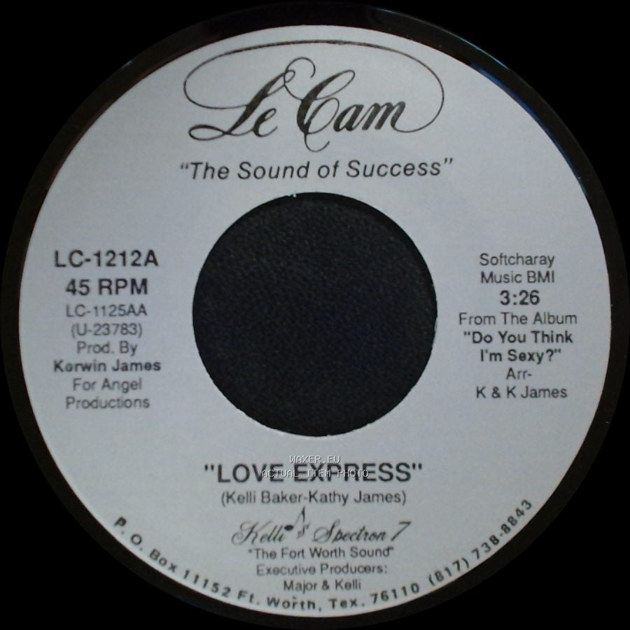 Section 7 - Old Time Rock & Roll / Love Express side B