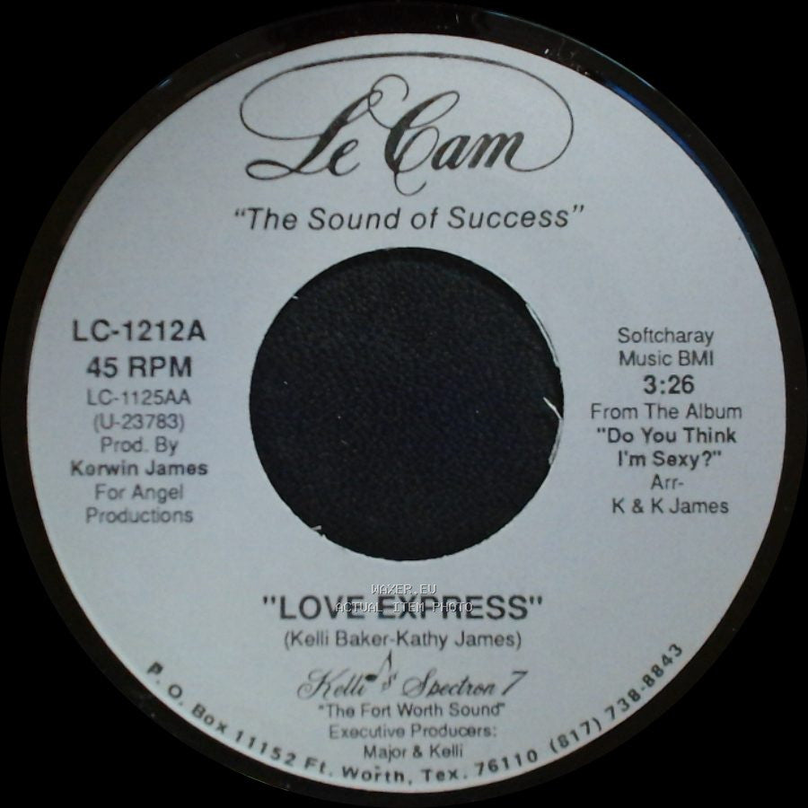 Kelli & Spectron 7 / Spectrum 7 - Love Express / Old Time Rock & Roll side A